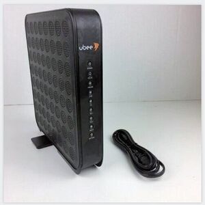 Ubee DVW32CB Telephone Modem Advanced Wireless Voice Gateway w/pwr cord*Tested